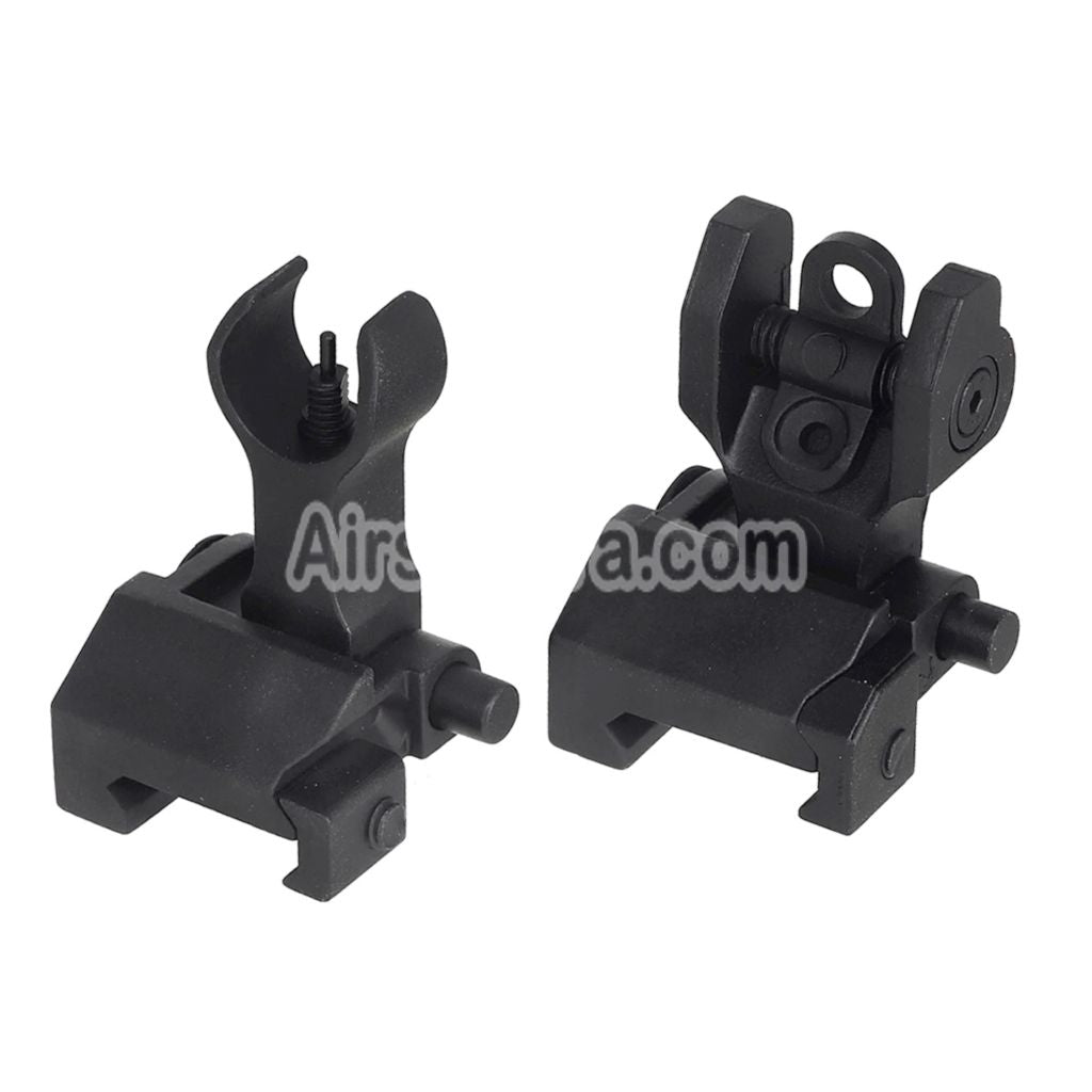 Airsoft Metal Battle Rear Sight For 20mm Picatinny Rail Rifles