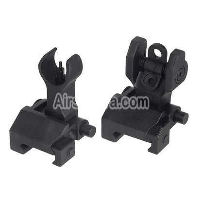 Airsoft Metal Battle Rear Sight For 20mm Picatinny Rail Rifles