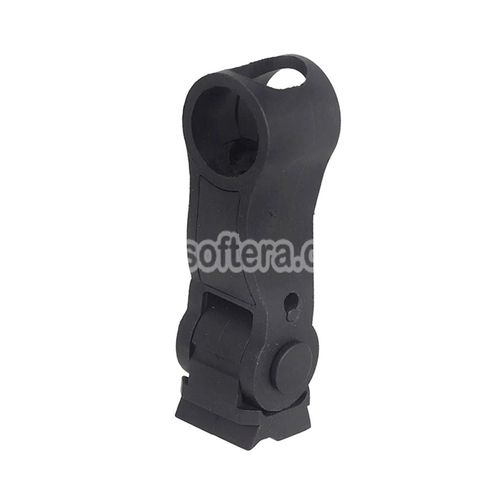 Airsoft Plastic SCAR Rear Sight For 20mm Picatinny Rail Rifles