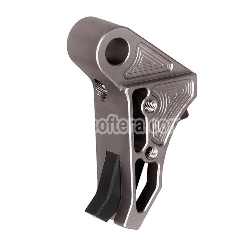 Airsoft 5KU EX Style CNC Aluminium Trigger For WE Tokyo Marui G17 G19 G34 Series GBB Pistols Red