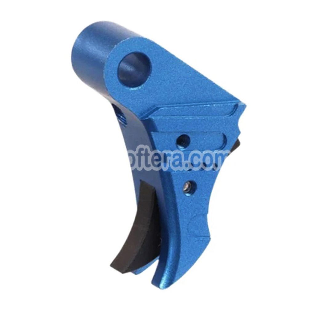 Airsoft 5KU SSVI Style CNC Aluminium Trigger For WE Tokyo Marui G17 G19 G34 Series GBB Pistols Black