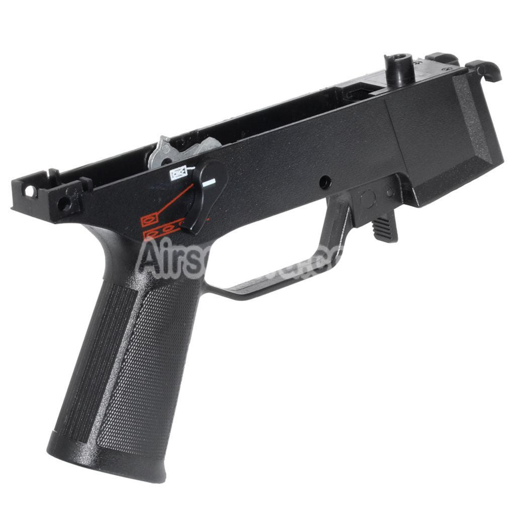 Airsoft Polymer Lower Receiver Body Grip Frame For Umarex S&T H&K UMP 45 AEG Rifles Black