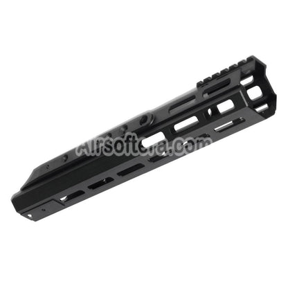 Airsoft CNC Aluminum 300mm KC Style MREX M-LOK Handguard Rail System For Double Bell BY-805 VFC WE-Tech Tokyo Marui SCAR Series AEG GBB Rifles Black