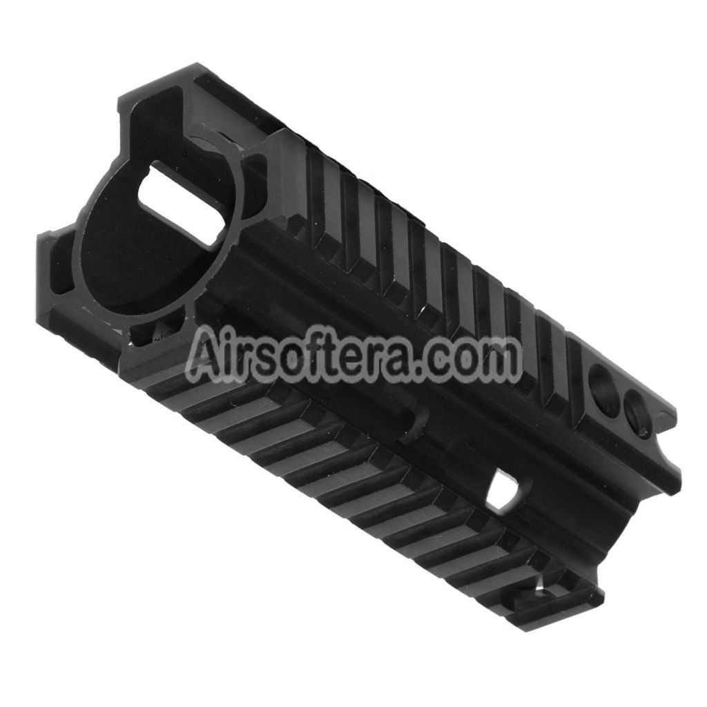 Airsoft CNC Aluminum 125mm 4-Sides Rail Handguard Rail System For Double Bell BY-805 VFC WE-Tech Tokyo Marui SCAR Series AEG GBB Rifles Black