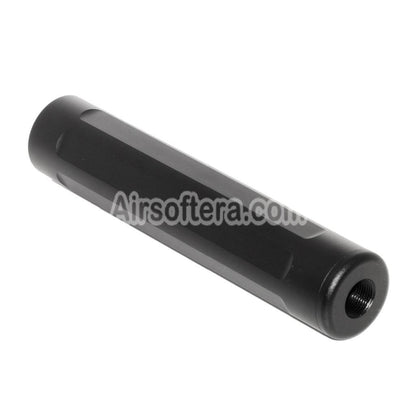 Airsoft 5KU 157mm Barrel Extension Mock Suppressor Silencer -14mm CCW For Action Army AAP-01 Series GBB Pistols