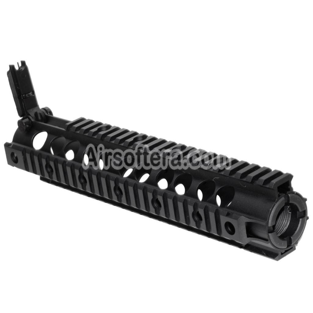 Airsoft CYMA 273mm SR16 URX II RAS Handguard 4-Sides Rail System For CYMA Tokyo Marui M4 M16 Series AEG Rifle Black