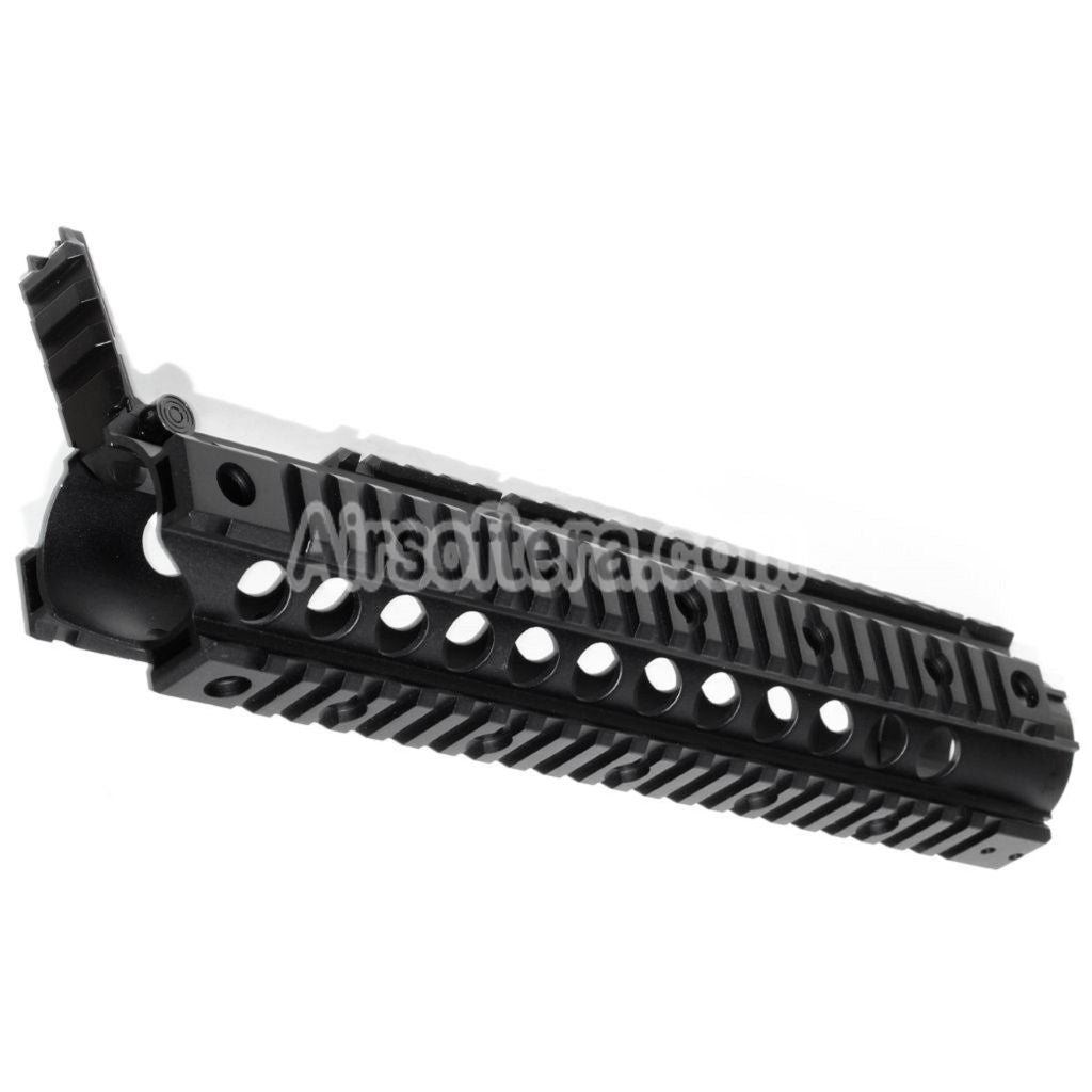 Airsoft CYMA 273mm SR16 URX II RAS Handguard 4-Sides Rail System For CYMA Tokyo Marui M4 M16 Series AEG Rifle Black