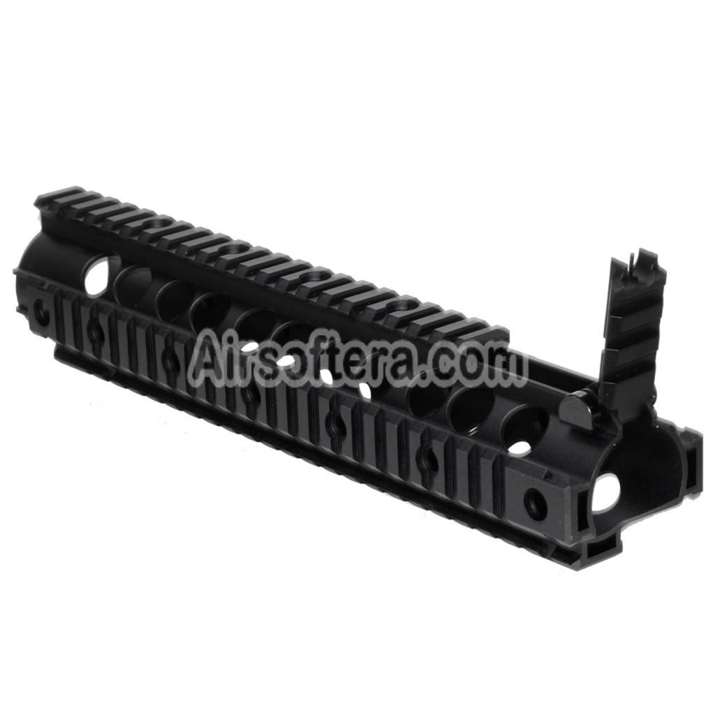 Airsoft CYMA 273mm SR16 URX II RAS Handguard 4-Sides Rail System For CYMA Tokyo Marui M4 M16 Series AEG Rifle Black