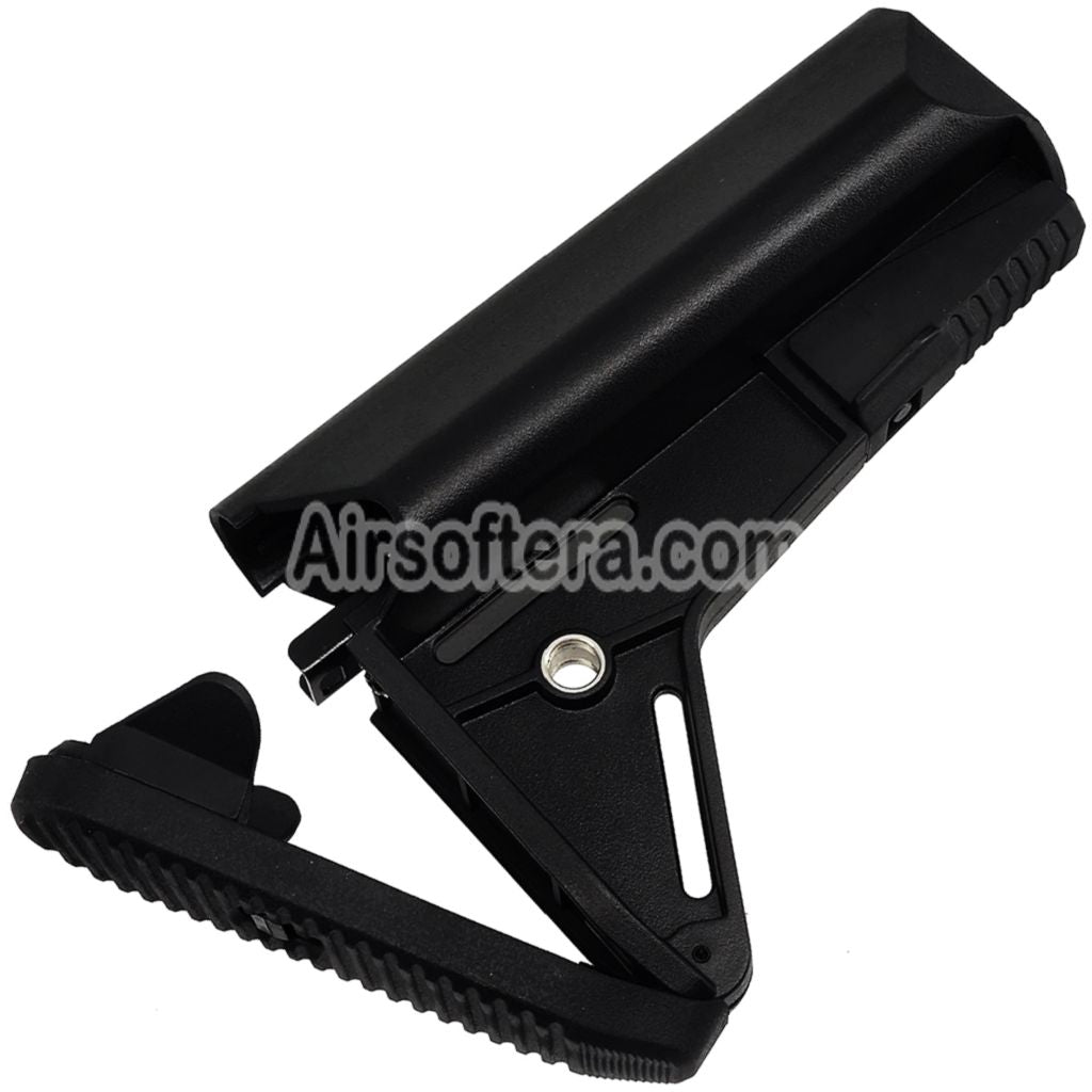 Airsoft CYMA Enhanced Polymer Crane Stock For CYMA AR47 M4 Series AEG Rifles Black