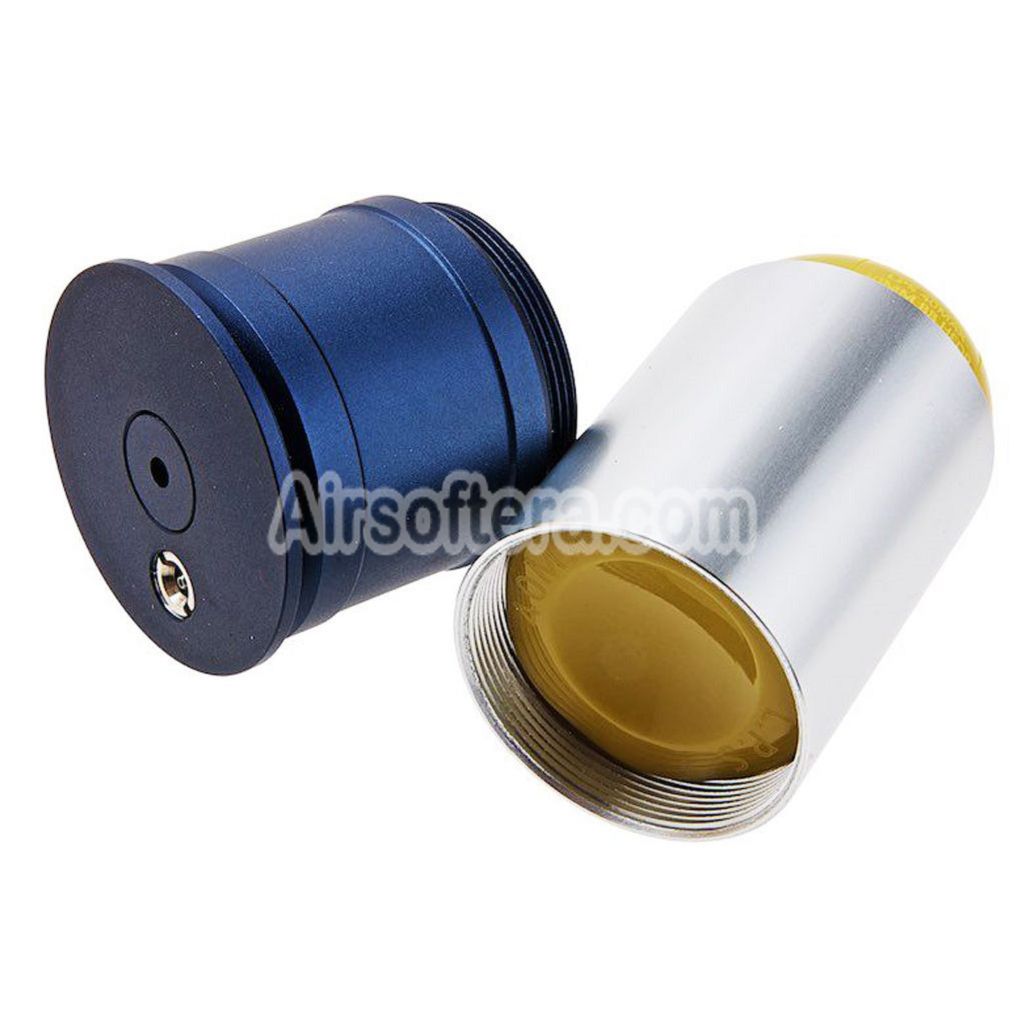 Airsoft 40Max 40WAD 40mm Gas Grenade Cartridge Shell with 30pcs Plastic Wad Cap
