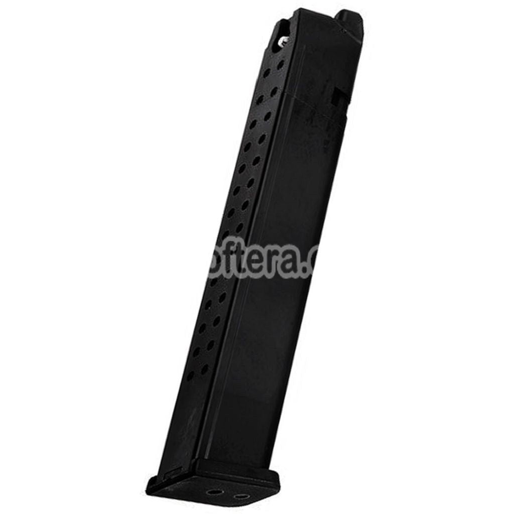 Airsoft Action Army 50rd Long Gas Magazine For AAP-01 EMG SAI BLU E&C APS ARMY BELL UMAREX Elite Force VFC AW WE Tokyo Marui G17 G18C G-Series GBB Pistol Black