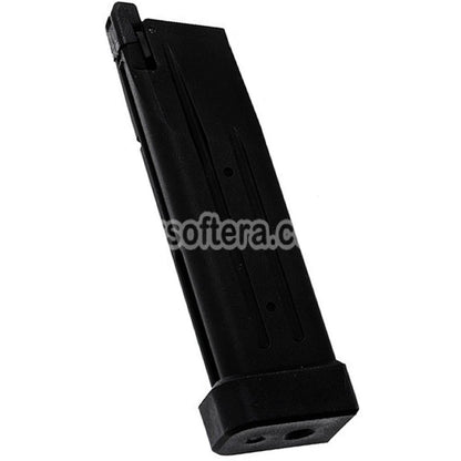 Airsoft Alpha Parts 31rd CNC Alum Gas Magazine for EMG 2K Alpha SAI STI TTI ARMY KJ KP-05 Zeon BELL AW WE E&C Tokyo Marui Hi-Capa GBB Pistol Black