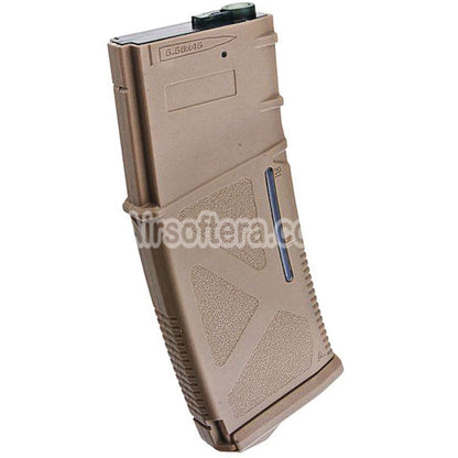 Airsoft ARCTURUS Swappable 30/130rd Polymer Magazine For KWA AMOEBA APS D-BOYS WE SRC JG E&C CYMA G&P CA PTS VFC Tokyo Marui M4 AEG Rifles Tan