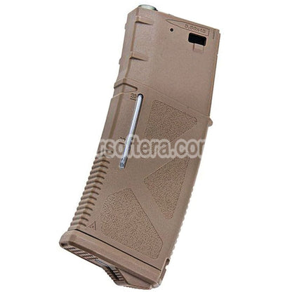 Airsoft ARCTURUS Swappable 30/130rd Polymer Magazine For KWA AMOEBA APS D-BOYS WE SRC JG E&C CYMA G&P CA PTS VFC Tokyo Marui M4 AEG Rifles Tan