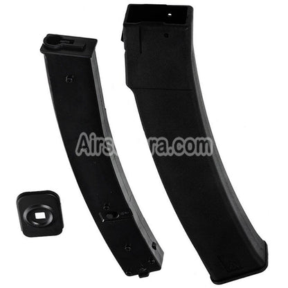 Airsoft ARCTURUS Swappable 30/95rd Polymer Magazine For Arcturus PP19 01 VITYAZ SMG AEG Rifles Black