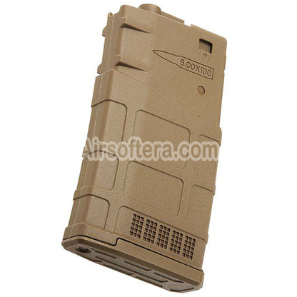 Airsoft ARES 5pcs 130rd Mid-Cap Magazine For ARCTURUS For ARES AR308 SR25-M110 Series AEG Rifle Dark Earth