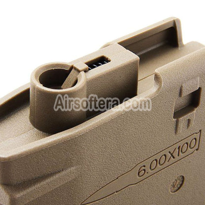 Airsoft ARES 5pcs 130rd Mid-Cap Magazine For ARCTURUS For ARES AR308 SR25-M110 Series AEG Rifle Dark Earth