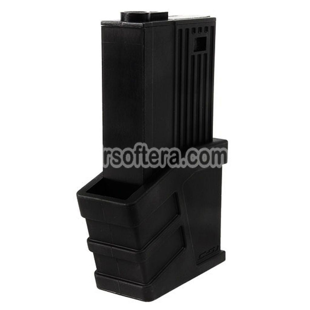 Airsoft CSI 225rd Polymer Hi-Cap Magazine For CSI XR-5 Series AEG Rifles Black