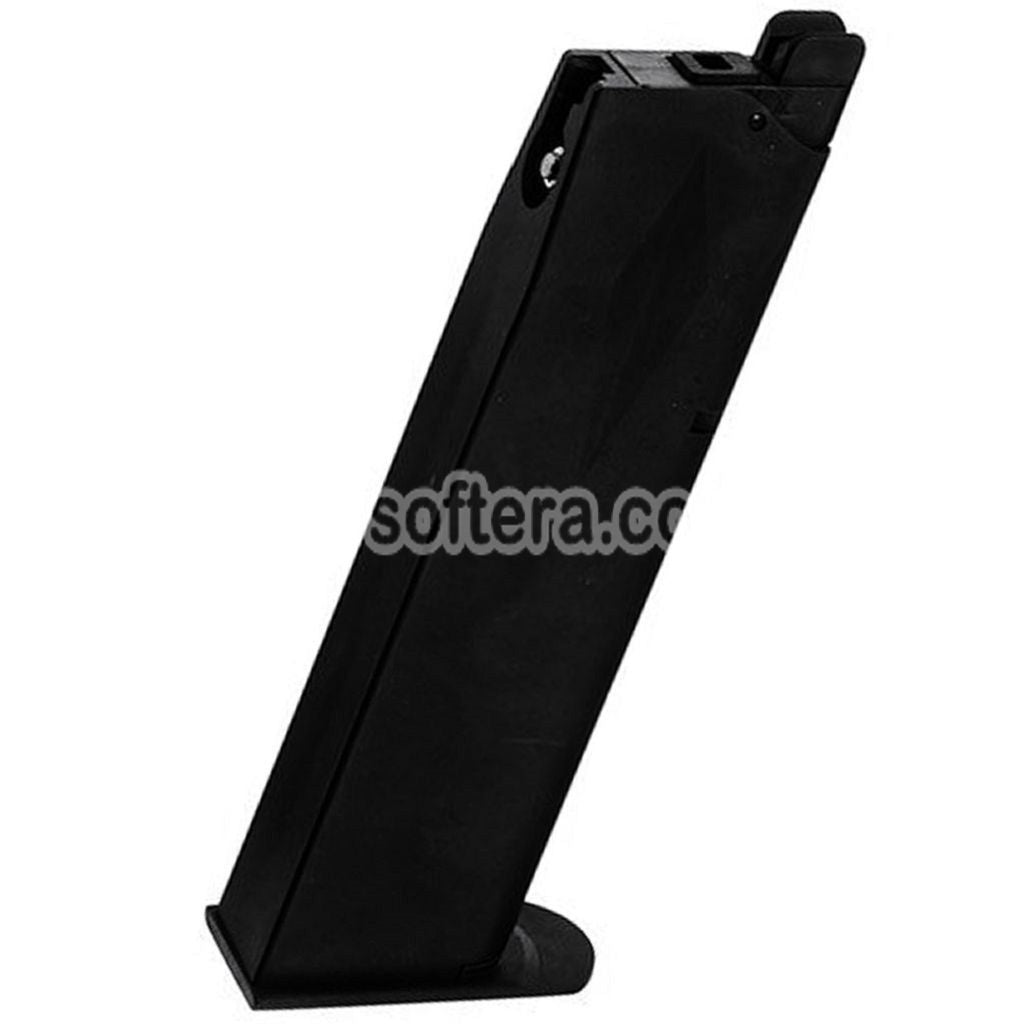 Airsoft Guarder 25rd Aluminum Gas Magazine For Tokyo Marui P226 E2 Series GBB Pistols Black