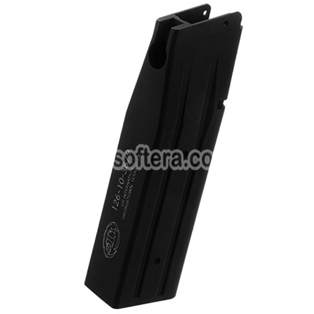 Airsoft Guarder Aluminum Magazine Case (STI CUSTOM) For Tokyo Marui Hi-Capa GBB Pistol Magazine Black