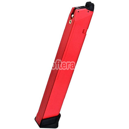 TTI Airsoft 50rd Aluminum Gas Magazine For TP22 AAP-01 EMG SAI BLU E&C APS ARMY BELL UMAREX Elite Force VFC AW WE Tokyo Marui G17 G18C G-Series GBB Pistol Red