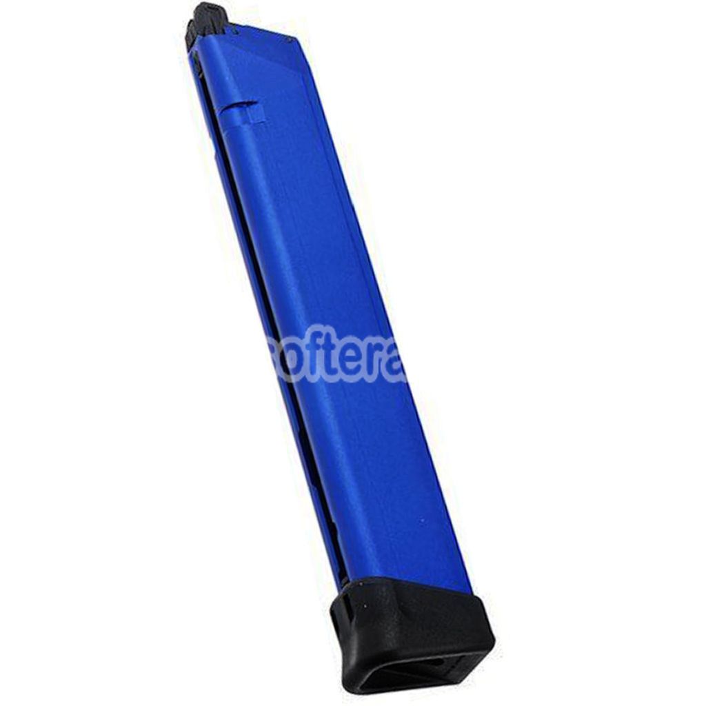 TTI Airsoft 50rd Aluminum Gas Magazine For TP22 AAP-01 EMG SAI BLU E&C APS ARMY BELL UMAREX Elite Force VFC AW WE Tokyo Marui G17 G18C G-Series GBB Pistol Blue