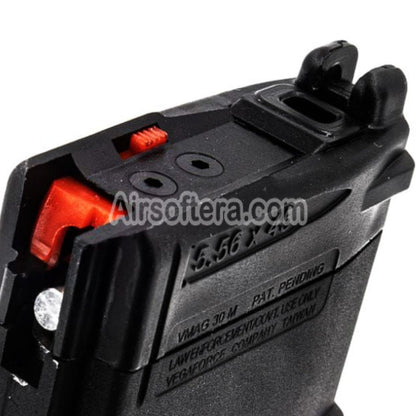 Airsoft VFC 30rd VMAG Gas Magazine For VFC M4 Umarex 416 GBB Rifles Black