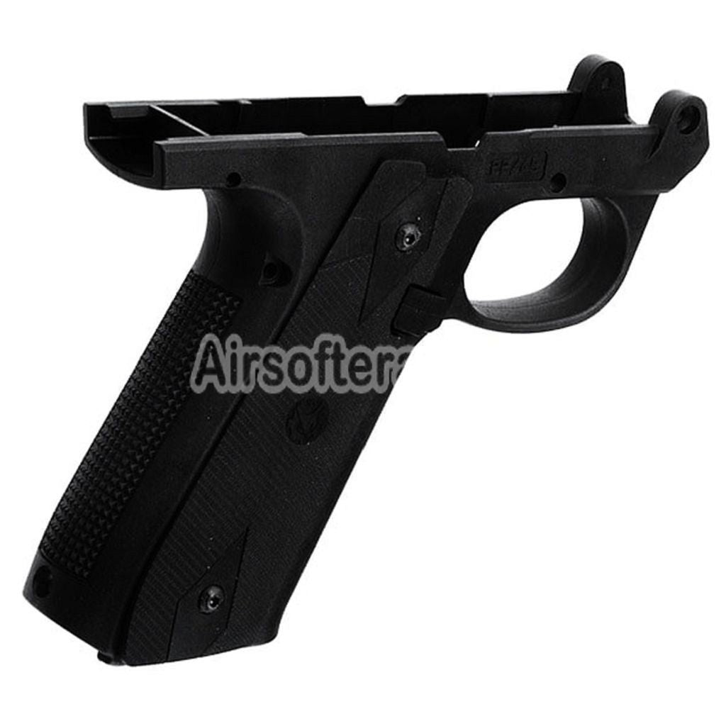 Airsoft CTM TAC Ruger Style Polymer Frame For Action Army AAP01 Series GBB Pistols Black