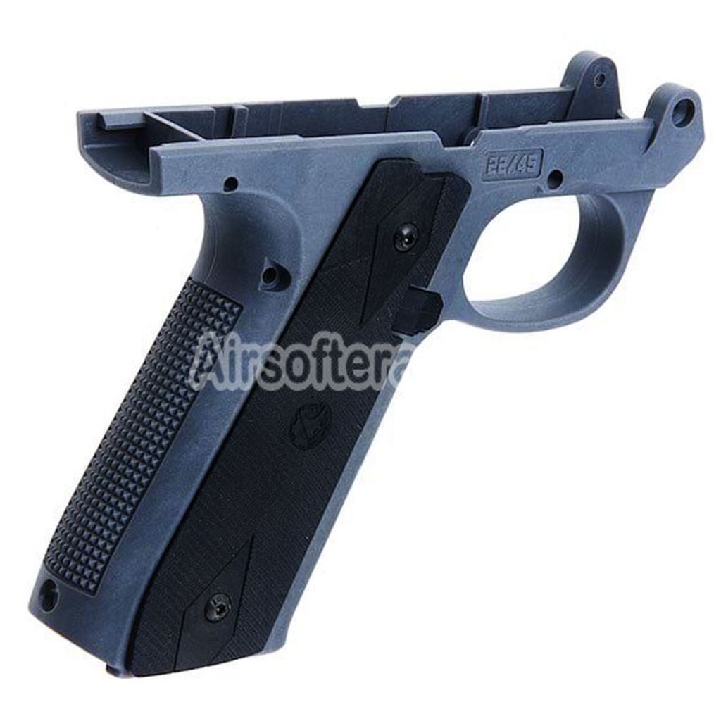 Airsoft CTM TAC Ruger Style Polymer Frame For Action Army AAP01 Series GBB Pistols Grey