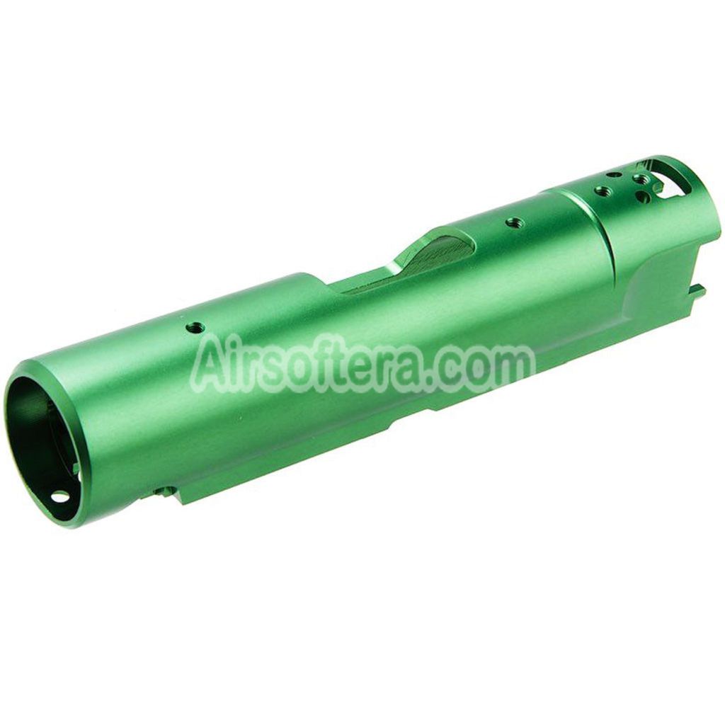 Narcos Airsoft CNC Aluminum Upper Receiver For Action Army AAP01 Series GBB Pistols Green