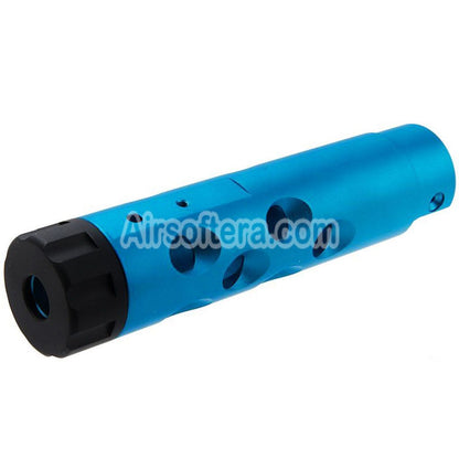 Narcos Airsoft CNC Aluminum Front Barrel Kit (Type 1) For Action Army AAP01 Series GBB Pistols Blue