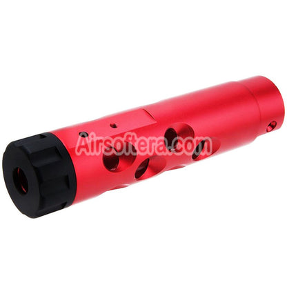 Narcos Airsoft CNC Aluminum Front Barrel Kit (Type 1) For Action Army AAP01 Series GBB Pistols Red