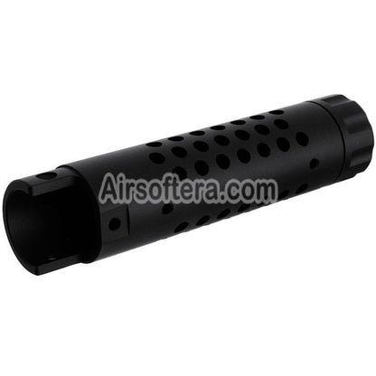 Narcos Airsoft CNC Aluminum Front Barrel Kit (Type 4) For Action Army AAP01 Series GBB Pistols Black