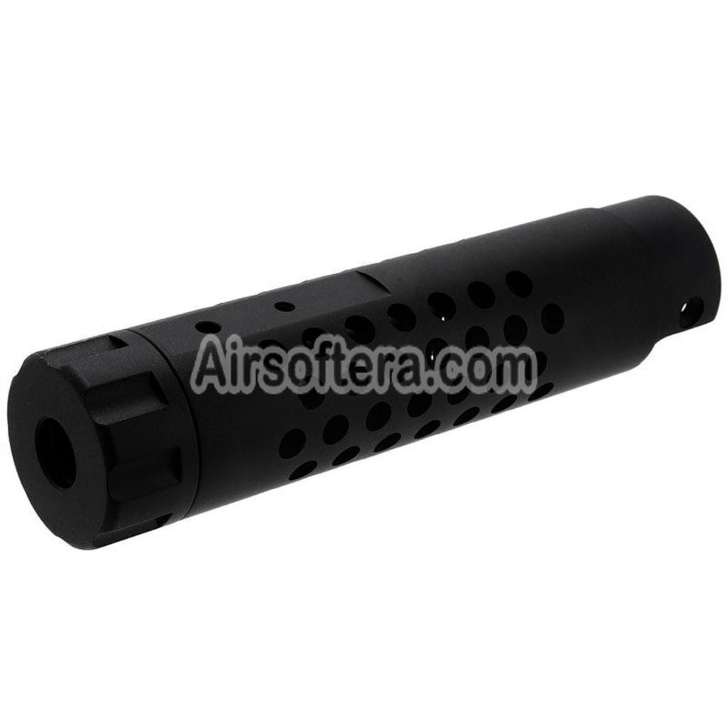 Narcos Airsoft CNC Aluminum Front Barrel Kit (Type 4) For Action Army AAP01 Series GBB Pistols Black