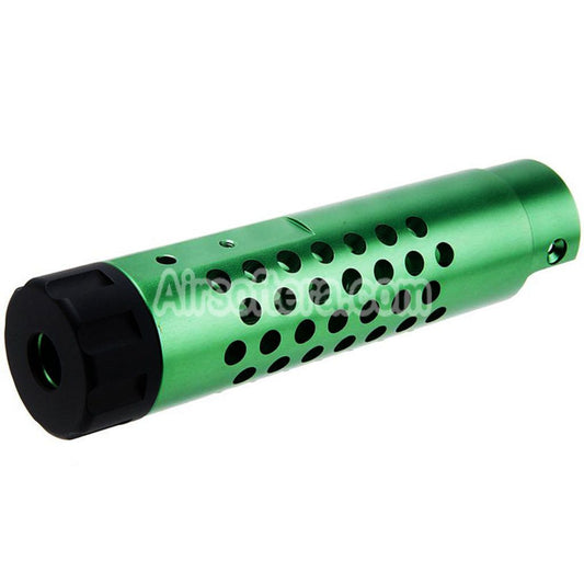 Narcos Airsoft CNC Aluminum Front Barrel Kit (Type 4) For Action Army AAP01 Series GBB Pistols Green