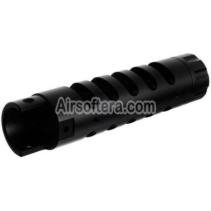 Narcos Airsoft CNC Aluminum Front Barrel Kit (Type 5) For Action Army AAP01 Series GBB Pistols Black