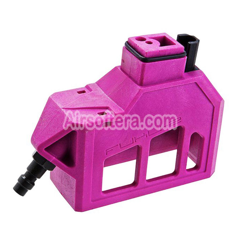 Airsoft CTM TAC HPA M4 Magazine Adaptor For ARMY , Zeon , KJ KP-05 , EMG STI SAI , WE , AW Armorer Works , BELL , E&C , Tokyo Marui Hi-Capa Series GBB Violet/Green