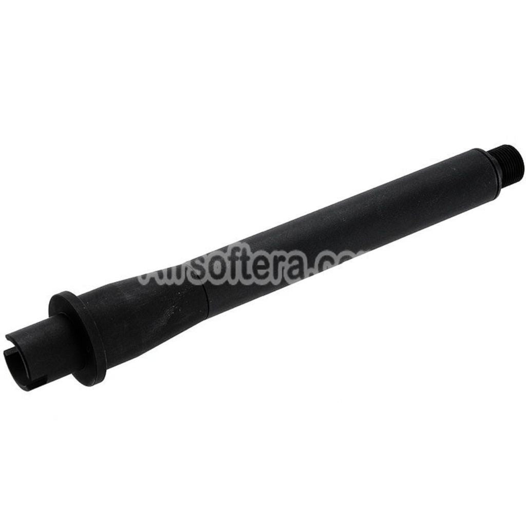 Revanchist Airsoft Aluminum 7.5" Inches Outer Barrel with 0.5" Barrel Extension -14mm CCW For Tokyo Marui M4 Series MWS GBB Rifles Black