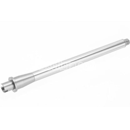 Revanchist Airsoft Aluminum 11.5" Inches Outer Barrel with 0.5" Barrel Extension -14mm CCW For Tokyo Marui M4 Series MWS GBB Rifles Silver