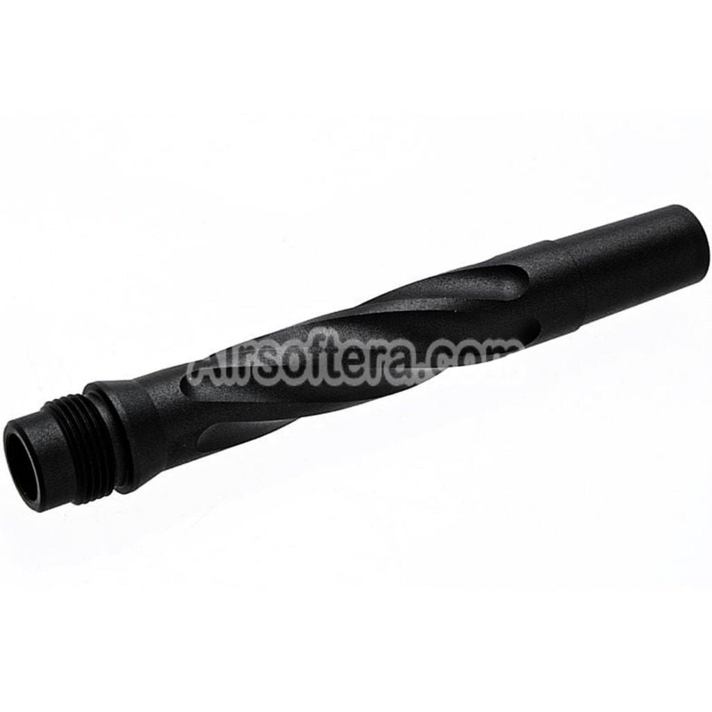 TTI Airsoft Twisted Spiral Fluted Outer Barrel -14mm CCW For TP22 GBB Airsoft  For TTI Airsoft TP22 Series GBB Pistols Black