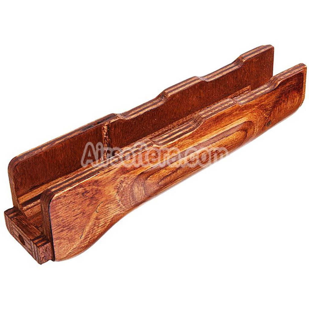 Airsoft GHK Real Laminated Wood Lower Handguard For GHK AKM V2 V3 Series GBB Rifles