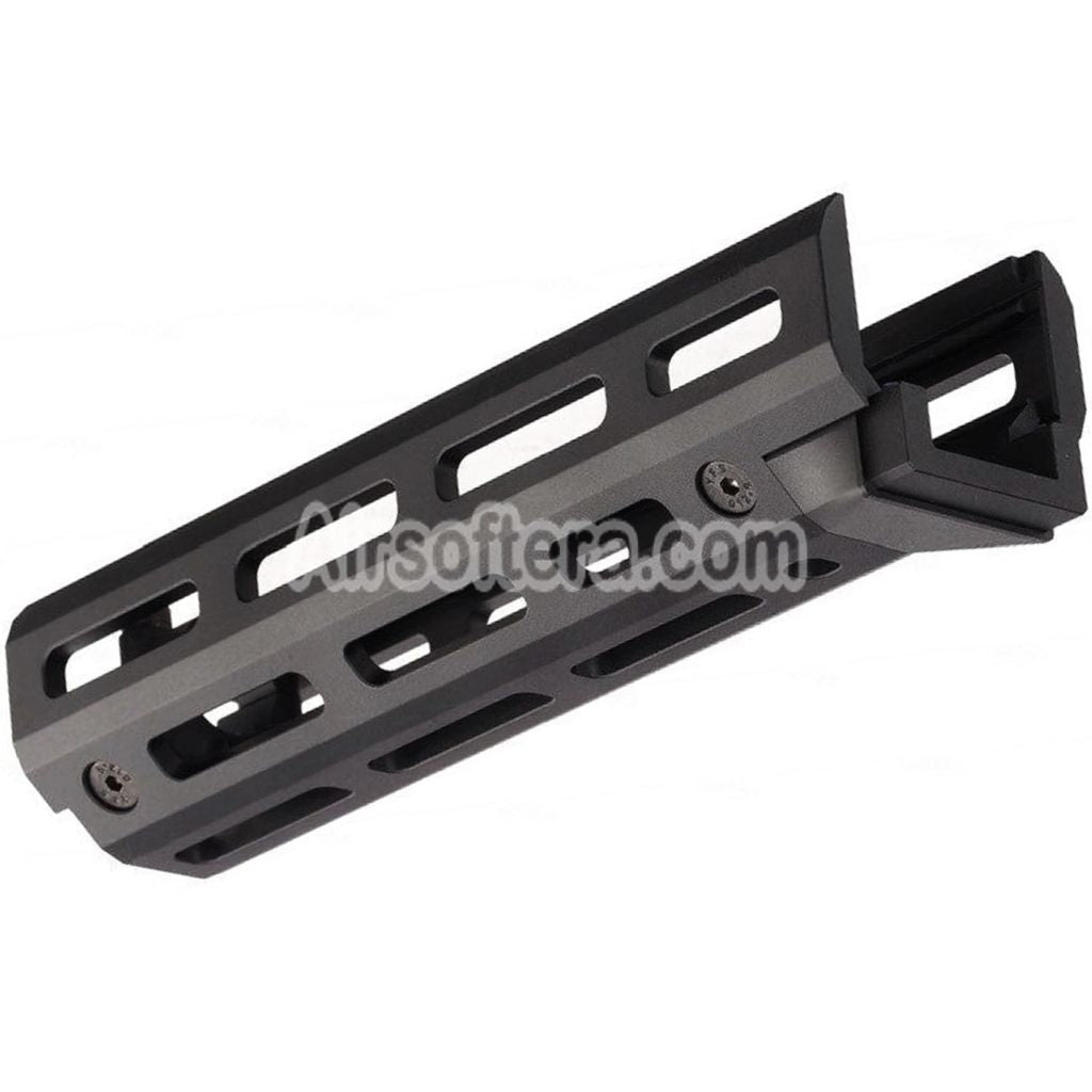 Airsoft Hephaestus 6.5" Inches 160mm CNC Aluminum M-LOK Handguard For GHK LCT AKS-74U Series AEG GBB Rifles