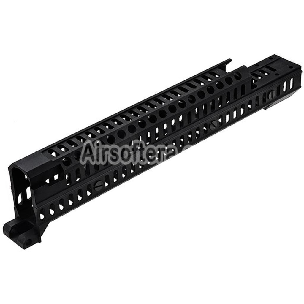 Airsoft LCT 345mm Aluminum ZSPORT-12U Handguard Rail System For LCT LCK-12 LCK-15 LCK-19 ZK-12 ZK-12U AK12 Series AEG Rifles