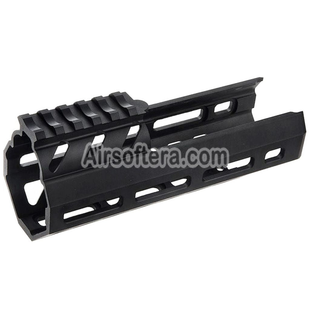 Airsoft Revanchist 180mm 7" Inches Lightweight Carbon Fiber M-LOK Handguard Rail System For Tokyo Marui M4 Series MWS GBB Rifles