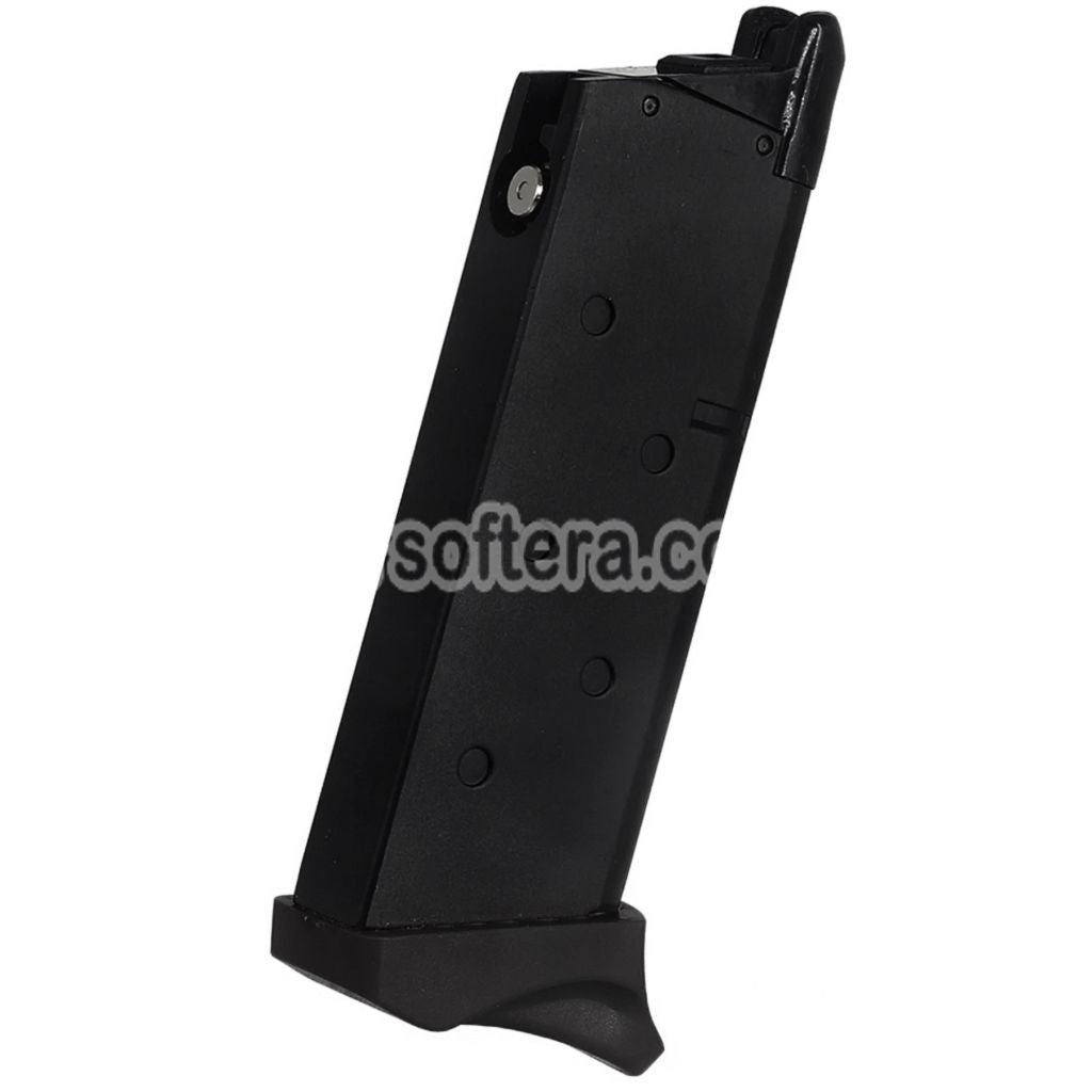 Airsoft 18rd Gas Magazine For ARMY R45 Tokyo Marui Detonics .45 Double Bell 796 Vorpal Bunny AM .45 GBB Pistols Black