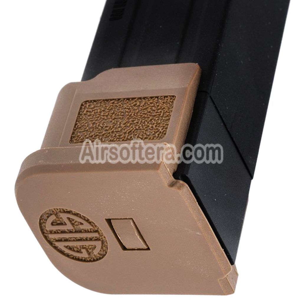 Airsoft SIG AIR VFC 25rd Gas Magazine For SIG AIR P320 M17 Series GBB Pistols Tan