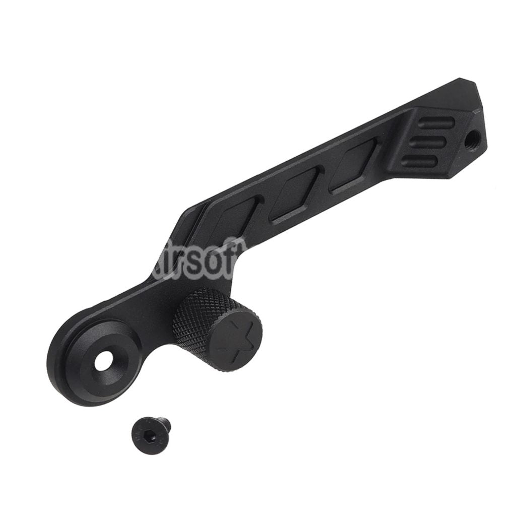 Airsoft 5KU Aluminum Tactical Picatinny Mount Modular Folding Rifle Stock For 20mm Picatinny Stock Adaptor Black