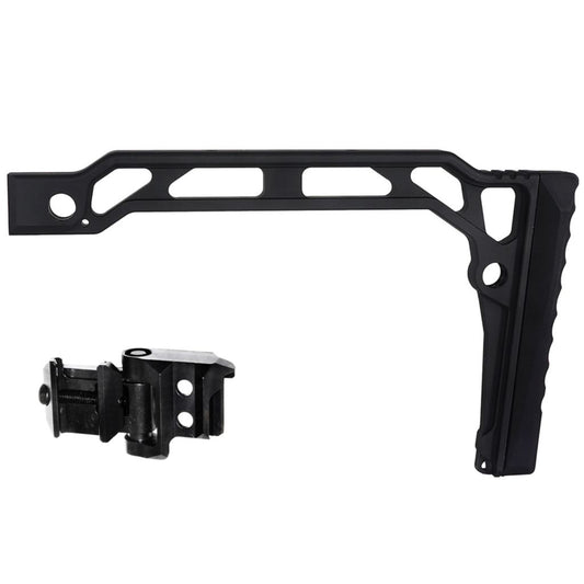 Airsoft 5KU 205mm Aluminum TS-8RP Triangle Stock with M1913 Adaptor For 20mm Picatinny Stock Adaptor OD