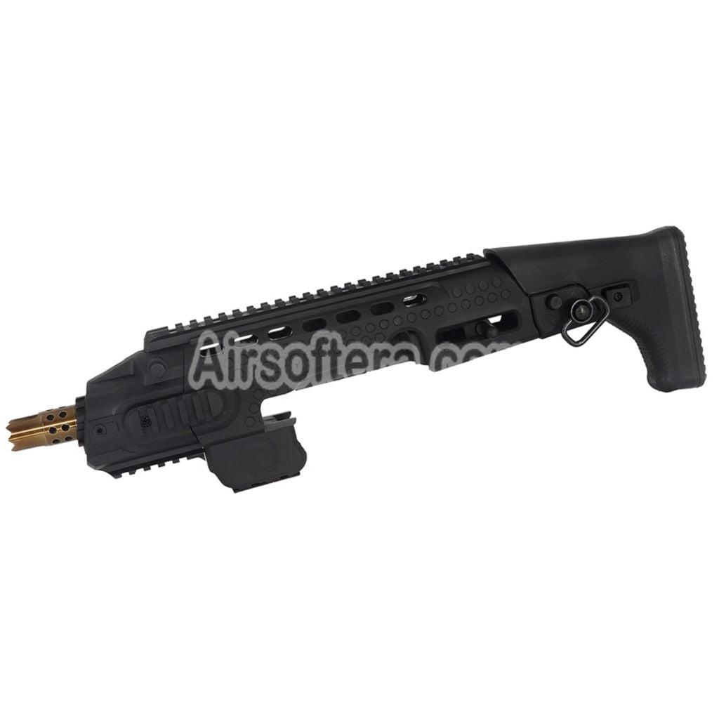 Airsoft APS +1 Magazine Extension Tube For APS CAM870 Ejecting Gas Shotguns Black