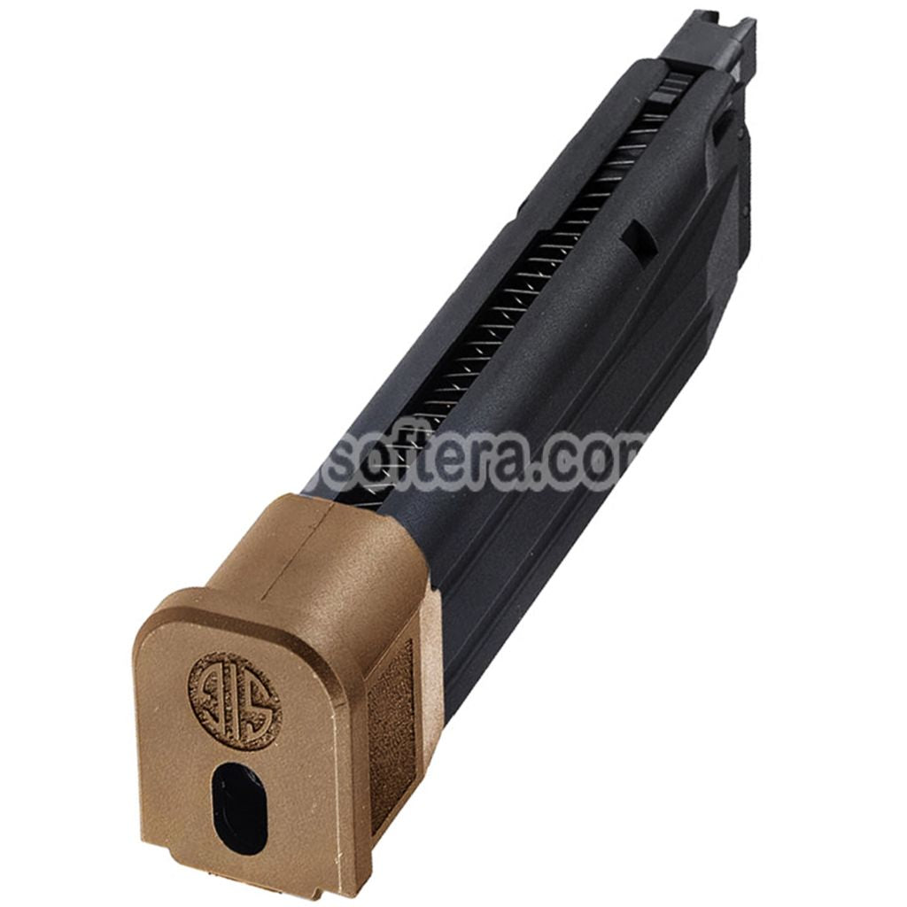 Airsoft SIG AIR VFC 25rd Co2 Magazine For SIG AIR P320 M17 Series GBB Pistols Tan